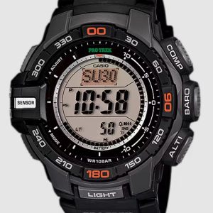 CASIO PRO TREK SOLAR POWERED TRIPLE SENSOR SPORT MEN’S WATCH PRG270-1