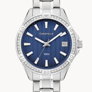 CARAVELLE BY BULOVA AQUALUXX BLUE DIAL WOMEN'S WATCH 43M122