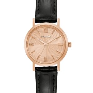 CARAVELLE BY BULOVA ROSE DIAL WOMEN'S WATCH 44L259