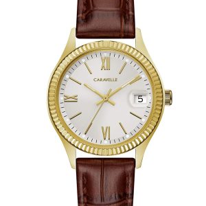 CARAVELLE BY BULOVA DRESS WHITE DIAL WOMEN'S WATCH 44M111