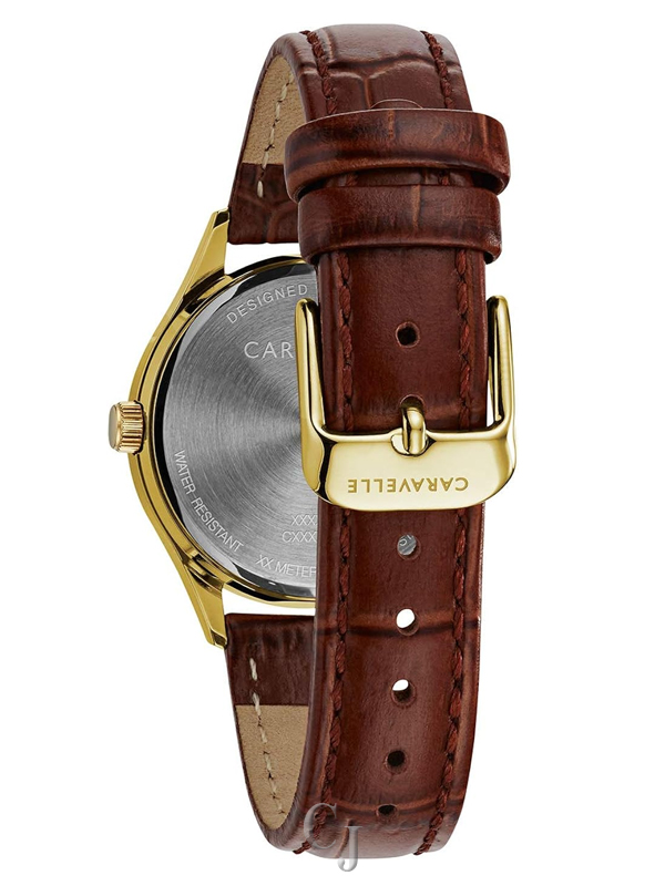 CARAVELLE BY BULOVA DRESS WHITE DIAL WOMEN'S WATCH 44M111 - Image 3