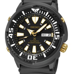 SEIKO PROSPEX BABY TUNA AUTOMATIC BLACK DIAL MEN WATCH SRP641