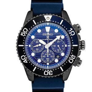 SEIKO PROSPEX SPECIAL EDITION SOLAR CHRONOGRAPH BLUE DIAL MEN WATCH SSC701