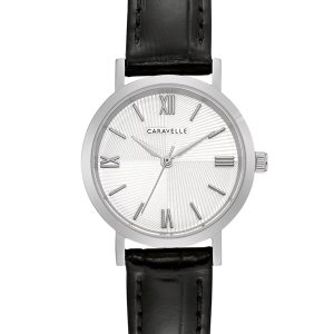 CARAVELLE BY BULOVA DRESS WHITE DIAL WOMEN’S WATCH 43L216
