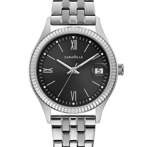 CARAVELLE BY BULOVA DRESS BLACK DIAL WOMEN’S WATCH 43M115