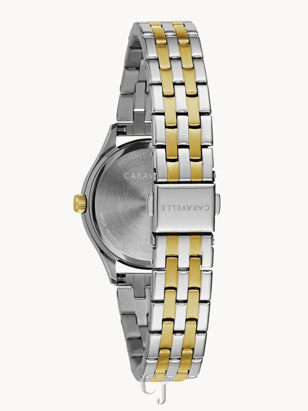 CARAVELLE BY BULOVA DRESS SILVER-TONE DIAL WOMEN’S WATCH 45M112 - Image 4