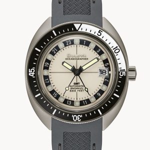 BULOVA OCEANOGRAPHER GMT GRAY DIAL MEN’S WATCH 98B407
