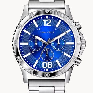 CARAVELLE BY BULOVA SPORT BLUE DIAL MEN’S WATCH 43A145