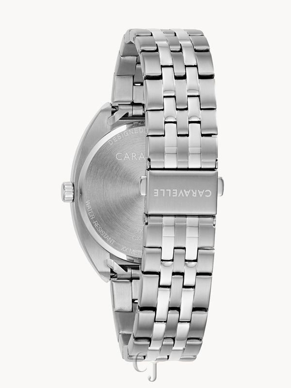 CARAVELLE BY BULOVA RETRO BLUE DIAL MEN’S WATCH 43C120 - Image 4