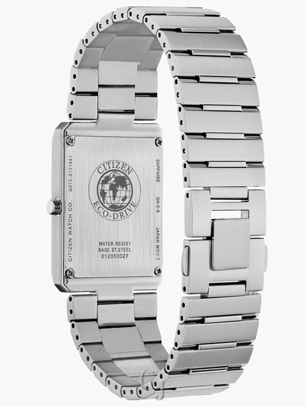 CITIZEN STILETTO SILVER TONE DIAL WOMEN’S STAINLESS STEEL WATCH EG6016-58A - Image 4