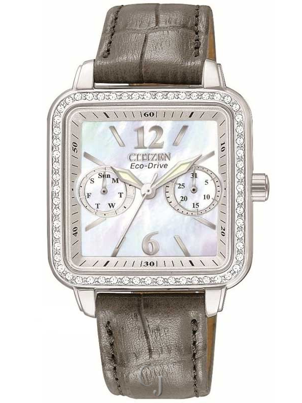 CITIZEN MOP DIAL WOMEN’S STAINLESS STEEL WATCH FD1050-08D