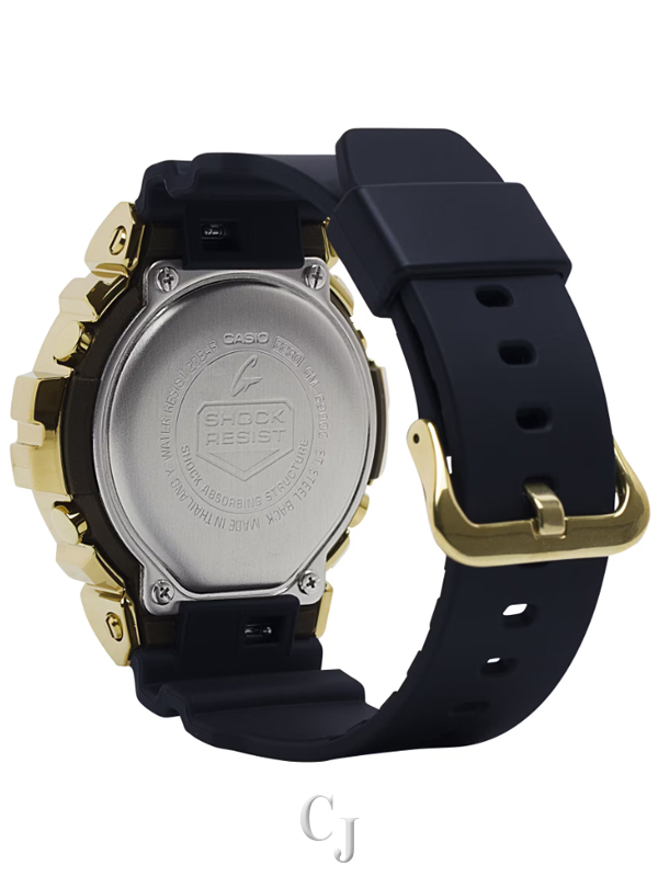G-SHOCK METAL COVERED 6900 SERIES GOLD DIAL WATCH GM6900G-9 - Image 4