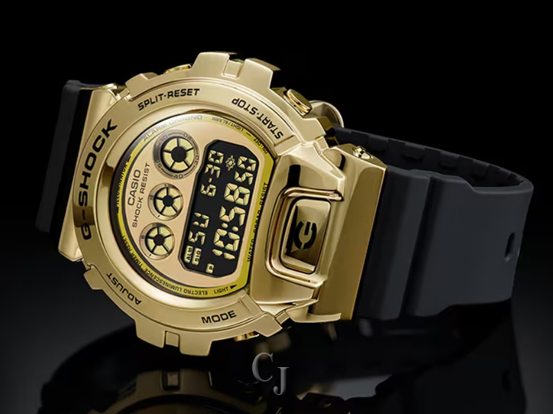 G-SHOCK METAL COVERED 6900 SERIES GOLD DIAL WATCH GM6900G-9 - Image 8