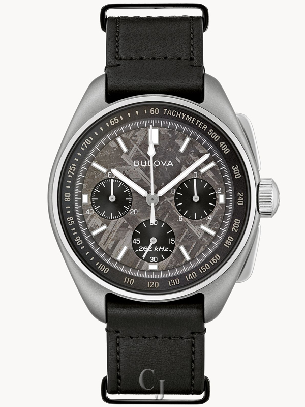 BULOVA LUNAR PILOT METEORITE GRAY DIAL MEN’S LIMITED EDITION WATCH 96A312