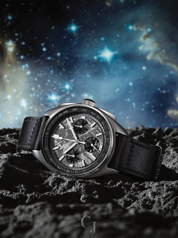 BULOVA LUNAR PILOT METEORITE GRAY DIAL MEN’S LIMITED EDITION WATCH 96A312 - Image 6