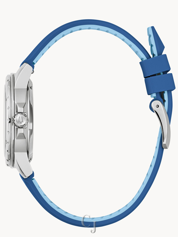 BULOVA MARINE STAR MARINE STAR WHITE DIAL WATCH 96L324 - Image 3