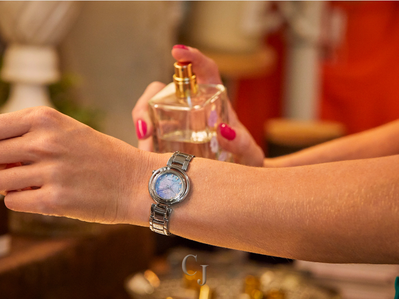 CITIZEN L ARCLY BLUE DIAL WOMEN'S WATCH EM1110-56N - Image 5