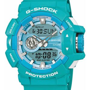G-SHOCK BLUE DIAL ANALOG & DIGITAL WATCH GA-400A-2A