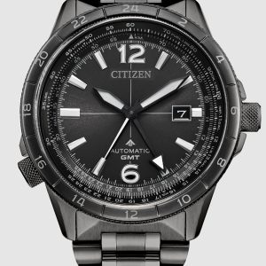 CITIZEN PROMASTER AIR GMT GRAY DIAL STAINLESS STEEL MEN'S WATCH NB6045-51H