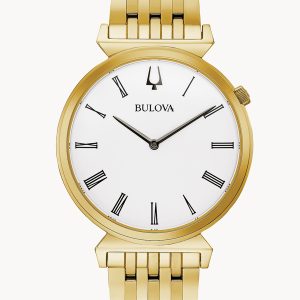 BULOVA REGATTA WHITE DIAL STAINLESS STEEL WOMEN’S WATCH 97A153
