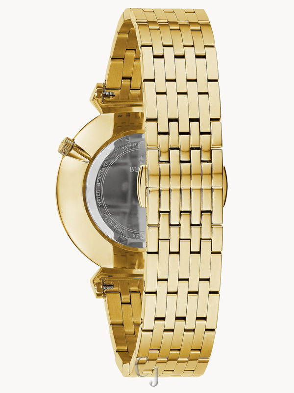 BULOVA REGATTA WHITE DIAL STAINLESS STEEL WOMEN’S WATCH 97A153 - Image 4