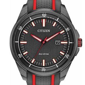 CITIZEN ECO-DRIVE BLACK DIAL MEN’S WATCH AW1607-03H
