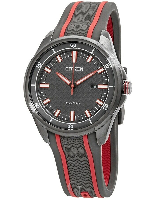 CITIZEN ECO-DRIVE BLACK DIAL MEN’S WATCH AW1607-03H - Image 3