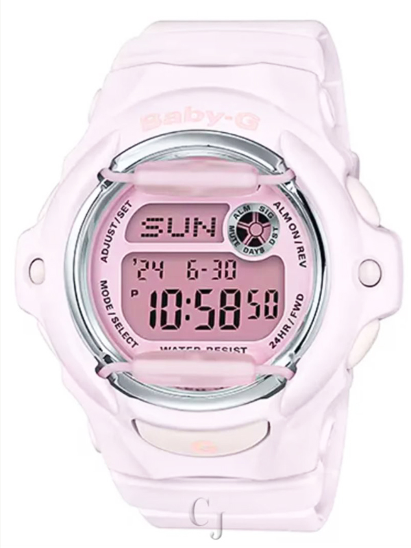 G-SHOCK BABY-G PINK DIAL LADIES WATCH BG169M-4