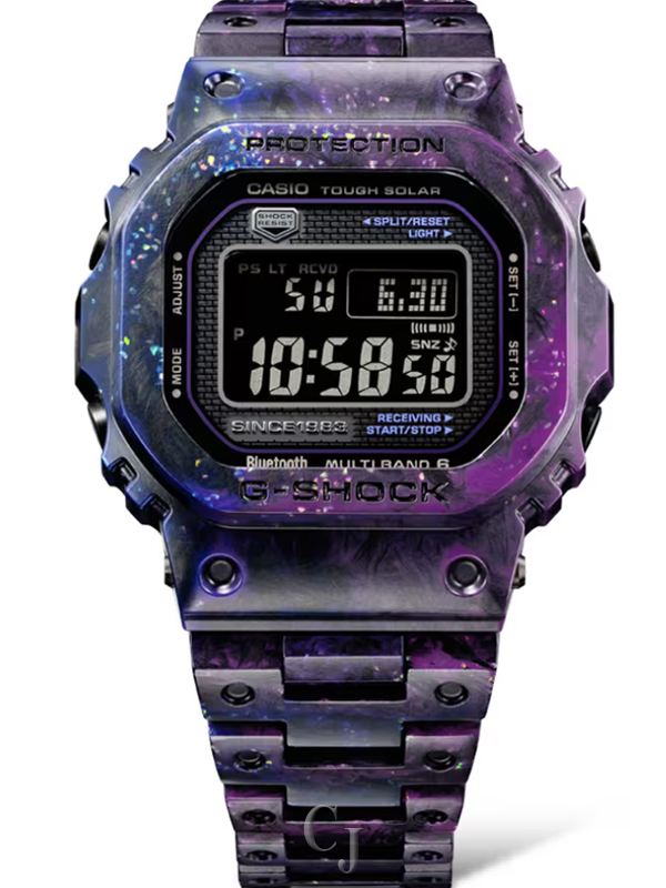 G-SHOCK 40TH ANNIVERSARY CARBON EDITION 5000 SERIES DIGITAL MEN’S WATCH GCWB5000UN-6 - Image 5