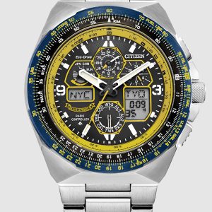 CITIZEN BLUE ANGELS PROMASTER SKYHAWK A-T ATOMIC TIMEKEEPING DIAL MEN’S WATCH JY8125-54L