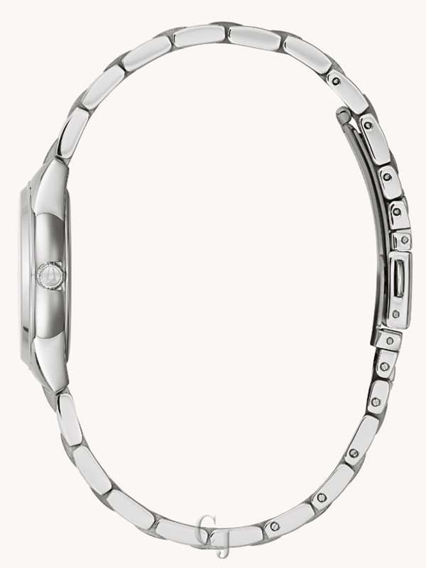 BULOVA SUTTON PINK DIAL STAINLESS STEEL WOMEN’S WATCH 96P249 - Image 2