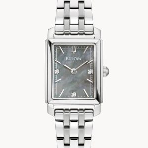 BULOVA SUTTON GRAY DIAL STAINLESS STEEL WOMEN’S WATCH 96P252