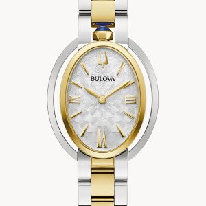 BULOVA RUBAIYAT SILVER-TONE DIAL STAINLESS STEEL BRACELET WOMEN'S WATCH 98L320
