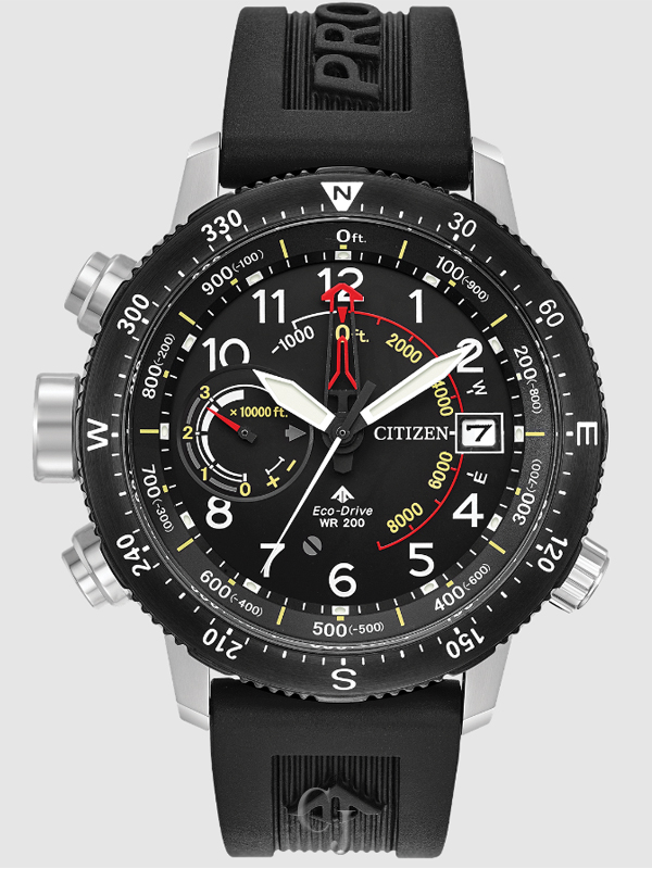 CITIZEN PROMASTER ALTICHRON BLACK DIAL MEN’S WATCH BN5058-07E