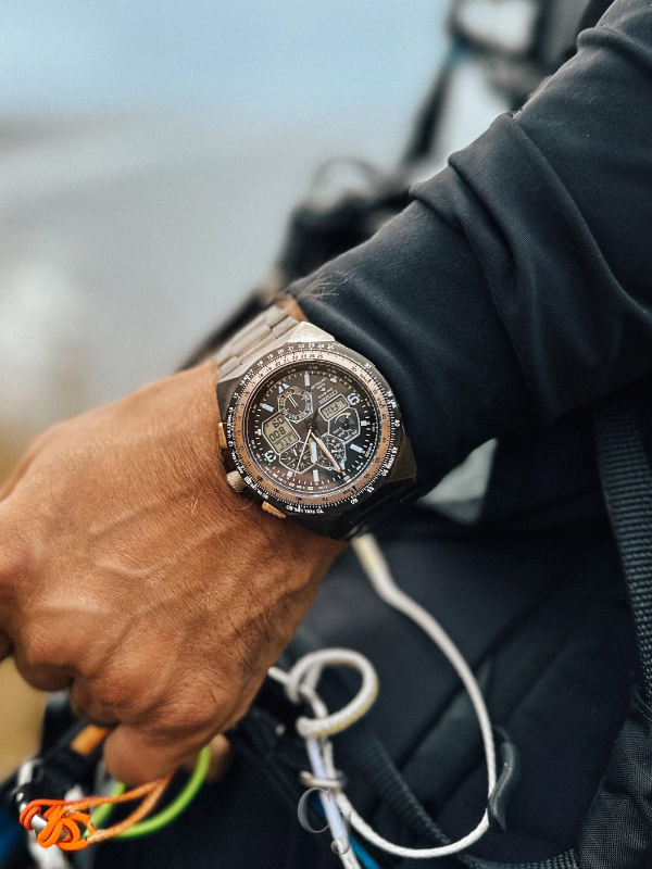 CITIZEN LIMITED EDITION PROMASTER SKYHAWK A-T BLACK DIAL MEN’S WATCH JY8146-54E - Image 5