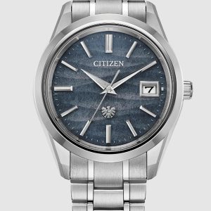 CITIZEN GRAY DIAL SUPER TITANIUM WATCH AQ4100-65H