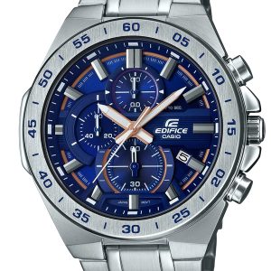 CASIO EDIFICE BLUE DIAL CHRONOGRAPH MEN’S WATCH EFR564D-2AV