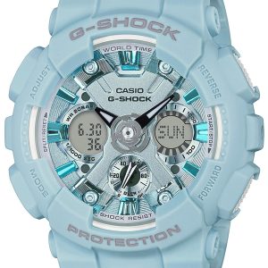G-SHOCK S SERIES BLUE DIAL LADIES WATCH GMAS120DP-2A