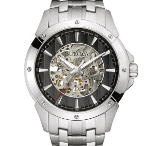 BULOVA CLASSIC BLACK DIAL AUTOMATIC MEN’S WATCH 96A170
