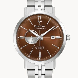 BULOVA AEROJET BROWN DIAL MEN’S WATCH 96B375