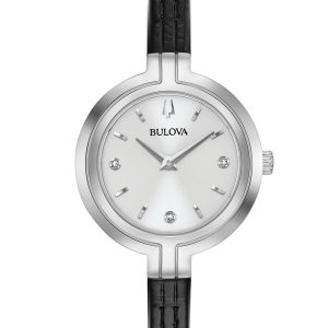 BULOVA RHAPSODY DIAMOND BLACK LADIES’ WATCH 96P211