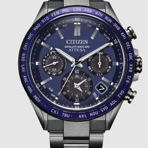 CITIZEN ATTESA SUPER TITANIUM HAKUTO-R BLUE DIAL WATCH CC4059-64L