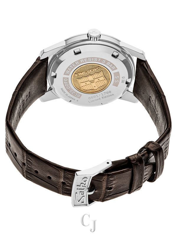 SEIKO KING SEIKO LIMITED EDITION CHAMPAGNE DIAL MEN’S WATCH SJE087 - Image 3