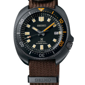 SEIKO PROSPEX LIMITED EDITION 1970 HERITAGE DIVER'S BLACK DIAL WATCH SPB257