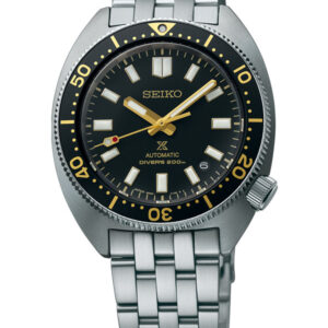 SEIKO PROSPEX AUTOMATIC DIVER'S BLACK DIAL WATCH SPB315