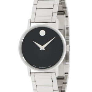 MOVADO MUSEUM BLACK DIAL WOMEN’S WATCH 0607234