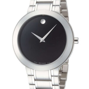 MOVADO STIRI BLACK DIAL MEN’S WATCH 0607277