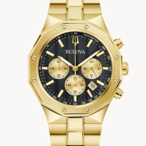 BULOVA PRESTIGE BLACK DIAL MEN’S WATCH 97B232