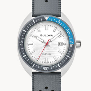 BULOVA SNORKEL GREAT WHITE SHARK WHITE DIAL MEN’S WATCH 98B449
