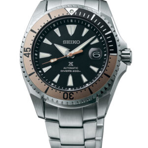 SEIKO PROSPEX AUTOMATIC DIVER BLACK DIAL MEN’S WATCH SPB189